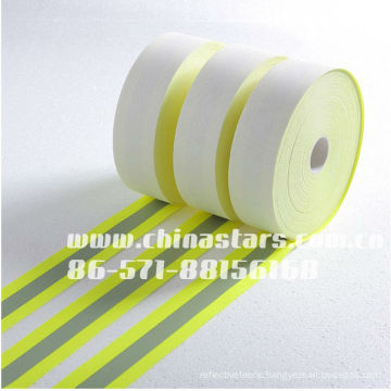 Assorted color 100% aramid backing FR retardant reflective tape